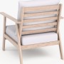 Loungegruppe Woodsboro 4-teilig FSC® Akazienholz Weiß-Geölt Beige_5