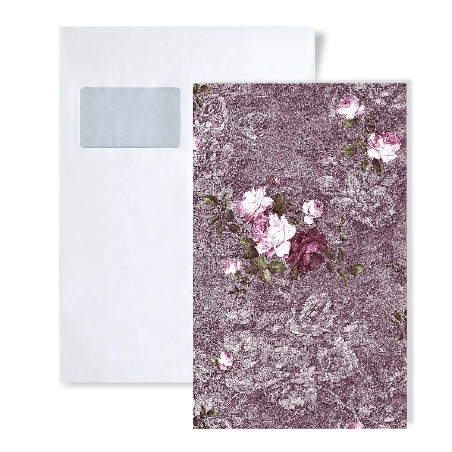 EDEM 1 MUSTERSTÜCK STATUS S-9045-25 DIN A4 MUSTER der Blumen Vliestapete günstig online kaufen