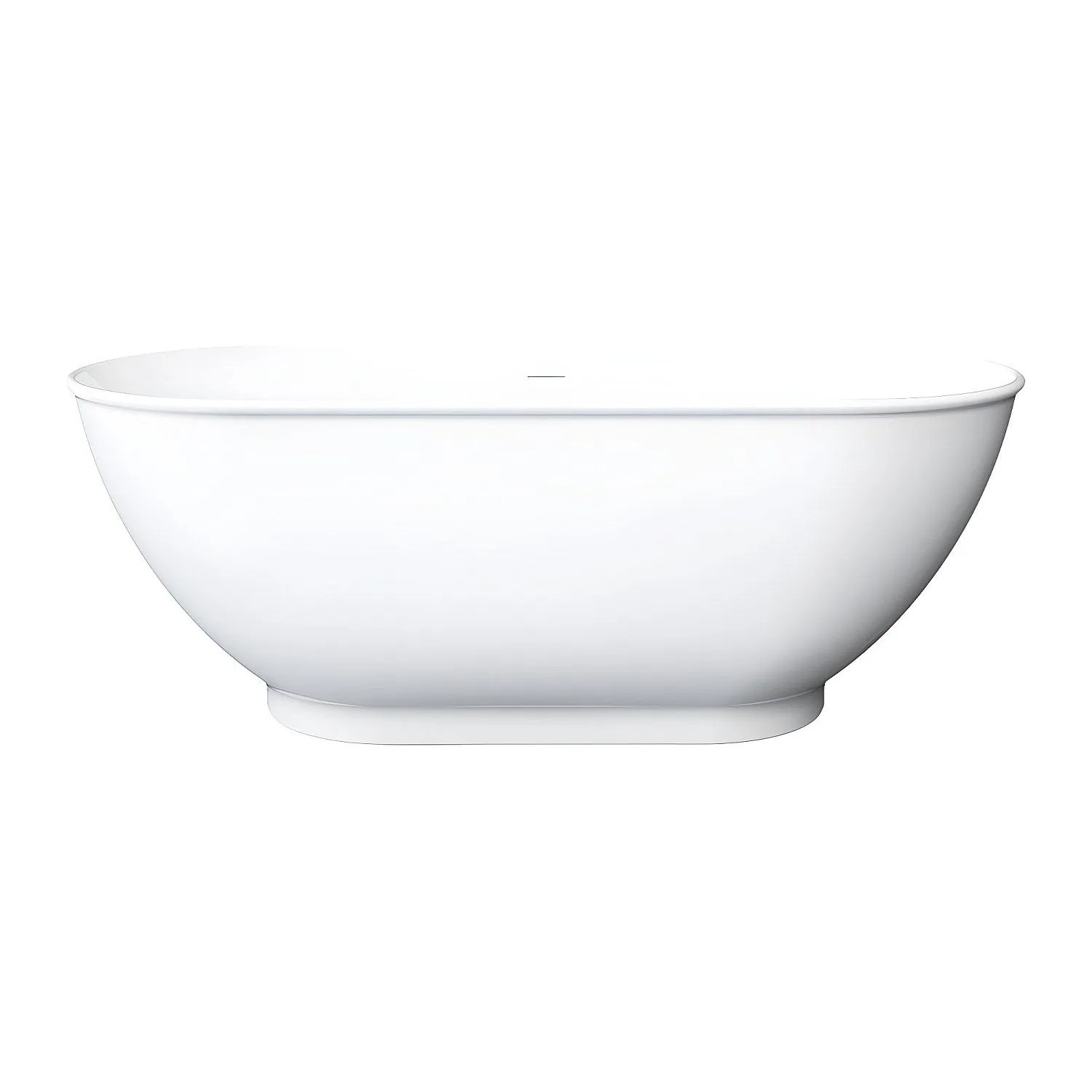 Vente-unique Freistehende Badewanne Mobula Weiß 150 cm