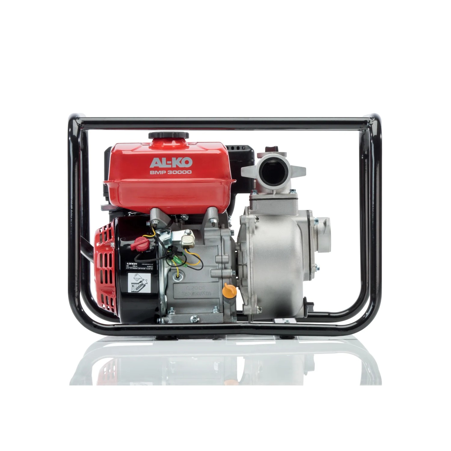 4-Takt Benzin-Wasserpumpe – 1,2 KW, 8100 L/h, 30 M Förderhöhe, 38 Cm³, Seilzugstart – Für Garten & Teich