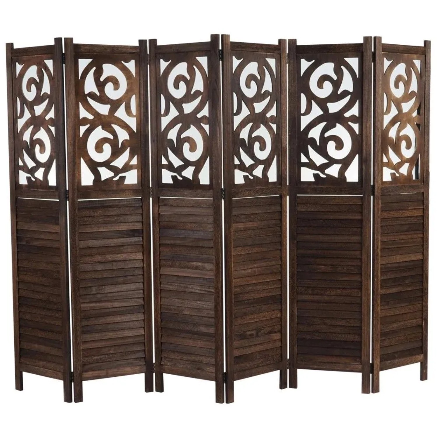 MCW Paravent Izmir 170x241x2cm Braun