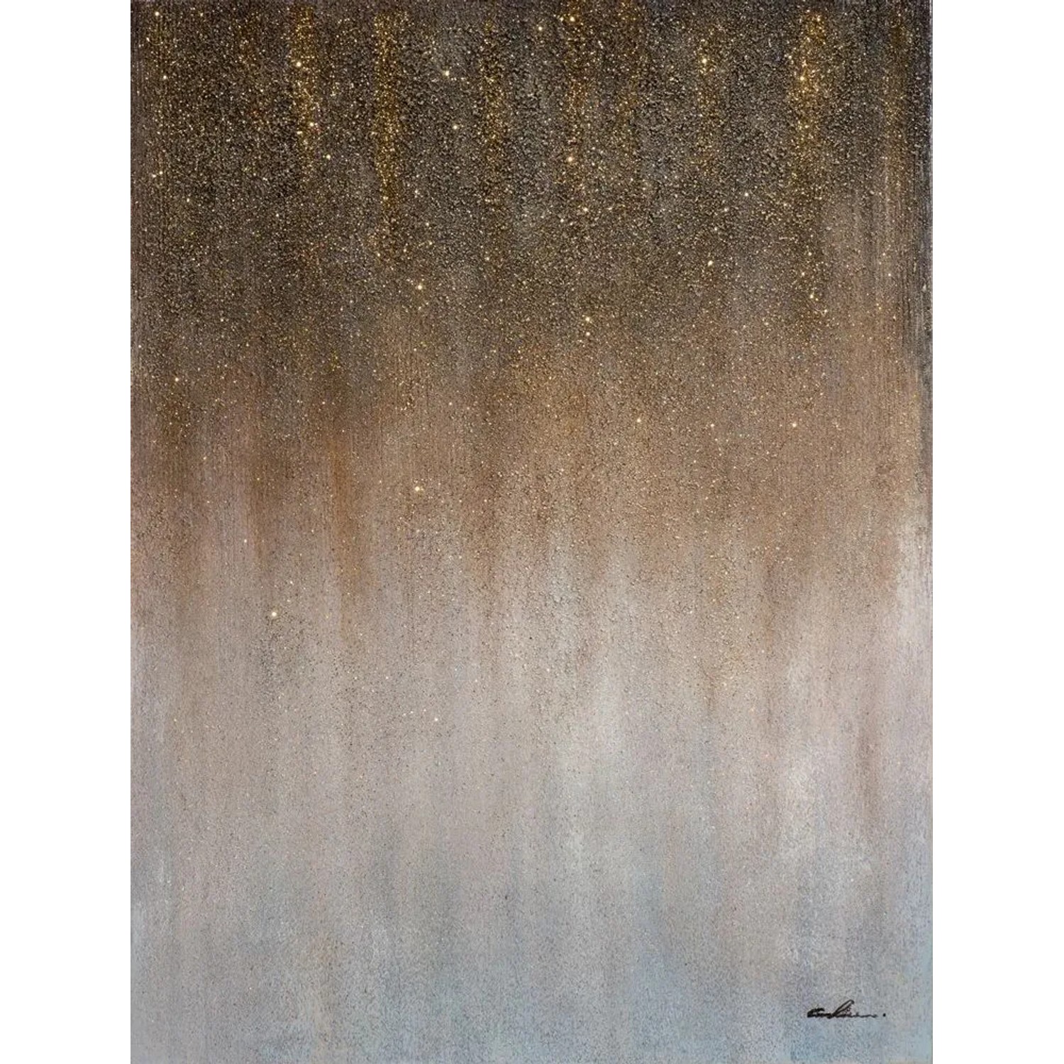 Art Universe Leinwandbild Abstrakter Sternenhimmel 90 x 120 cm