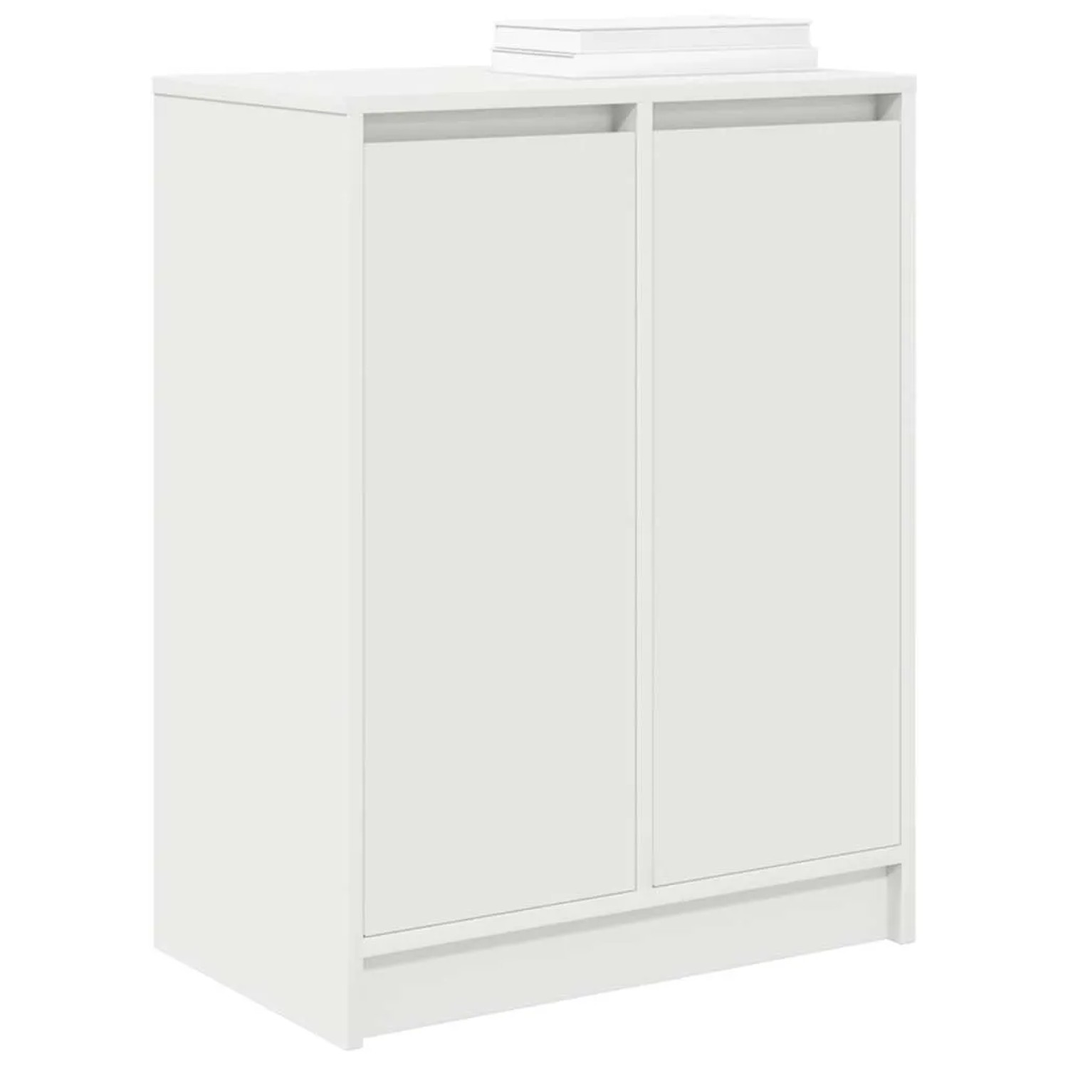vidaXL Schuhschrank Weiß 57x34x76 cm Holzwerkstoff 861868_4