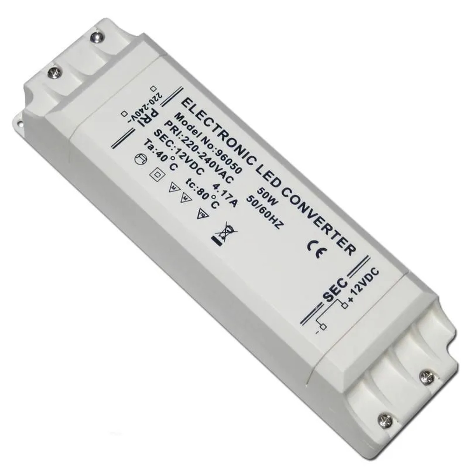 ChiliTec 50W LED Transformator Maximal 42A 12V DC Trafo