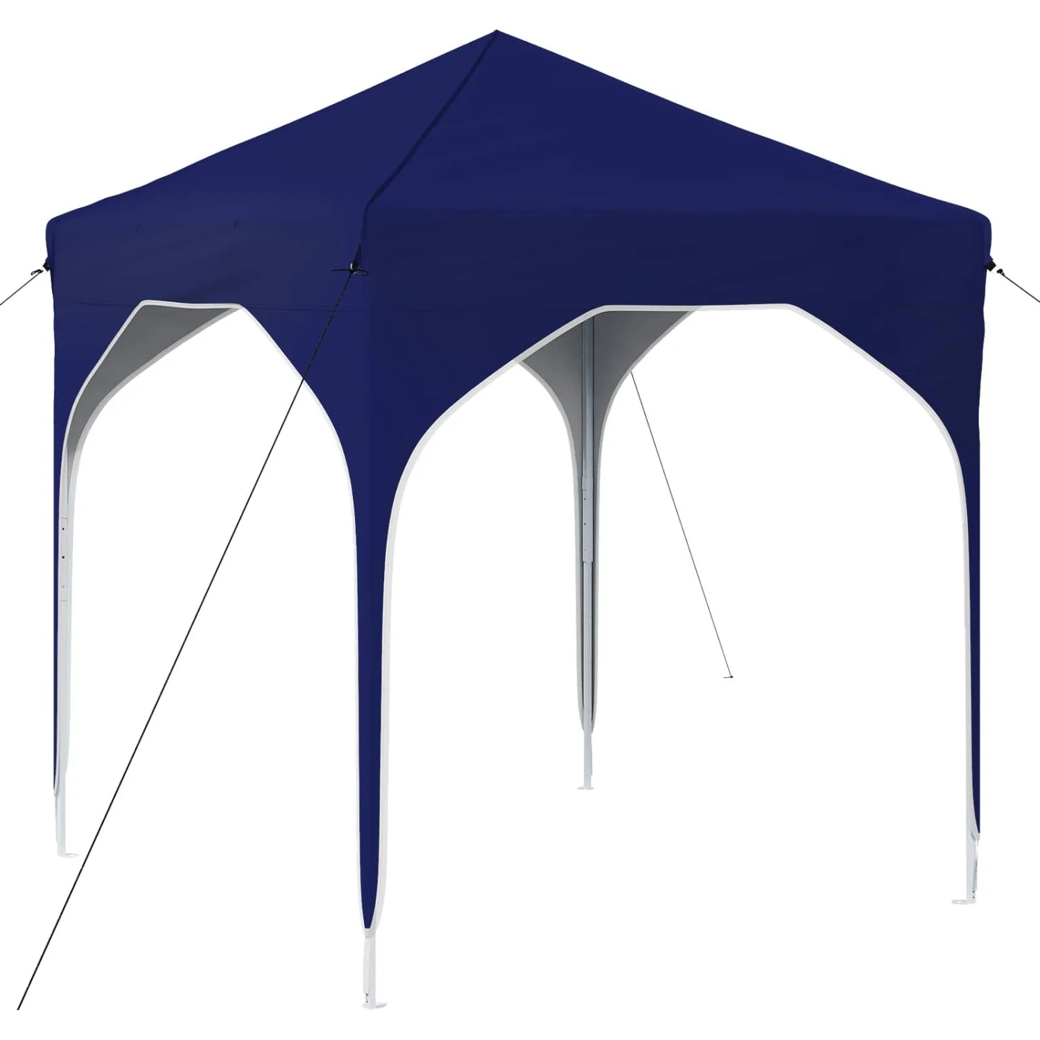 vidaXL Pop-Up Partyzelt 194 x 194 x 245 cm Blau 42019813