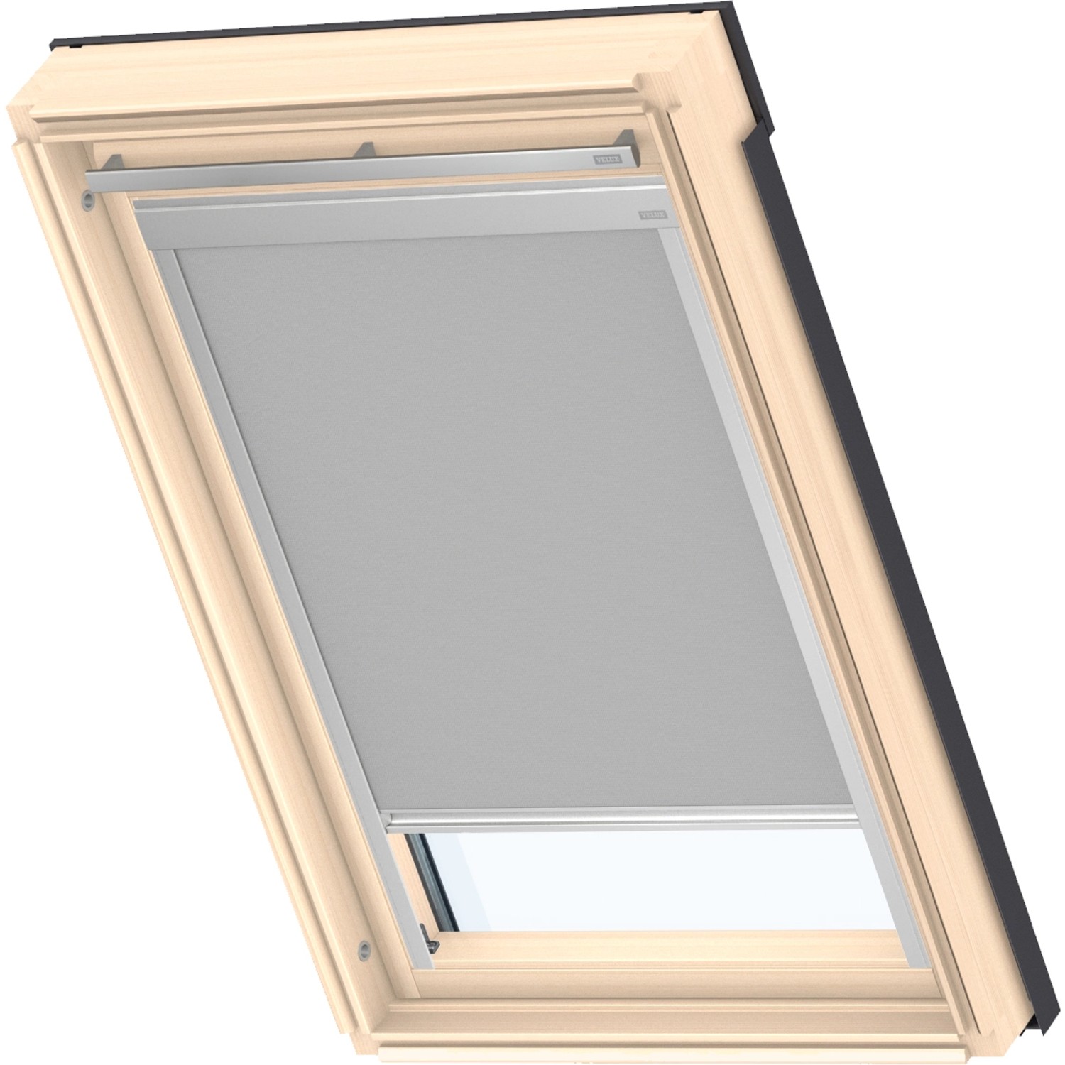 Velux Verdunkelungsrollo Classic DBL C02 4204 Grau für Dachfenster