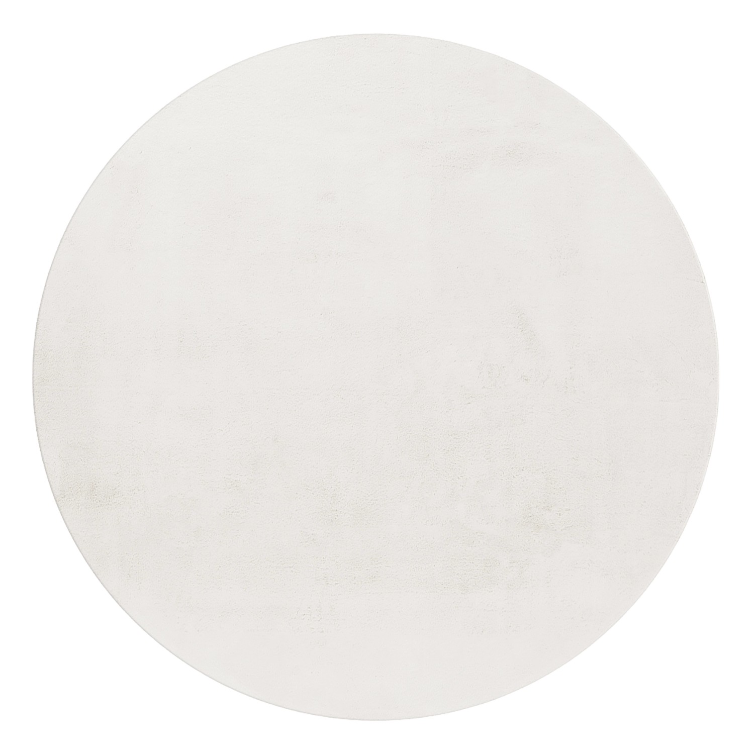 Thumbnail - Ayyildiz Kurzflorteppich Pouffy 5100 Creme Ø 160 cm