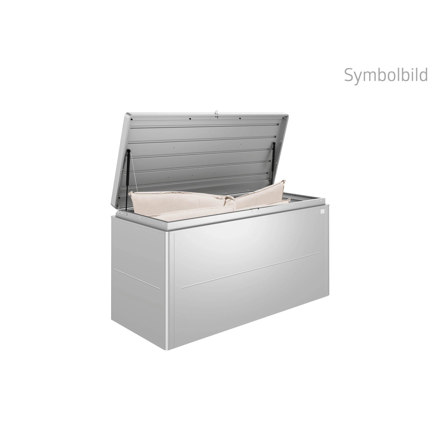 Biohort LoungeBox Gr. 160, Silber-Metallic