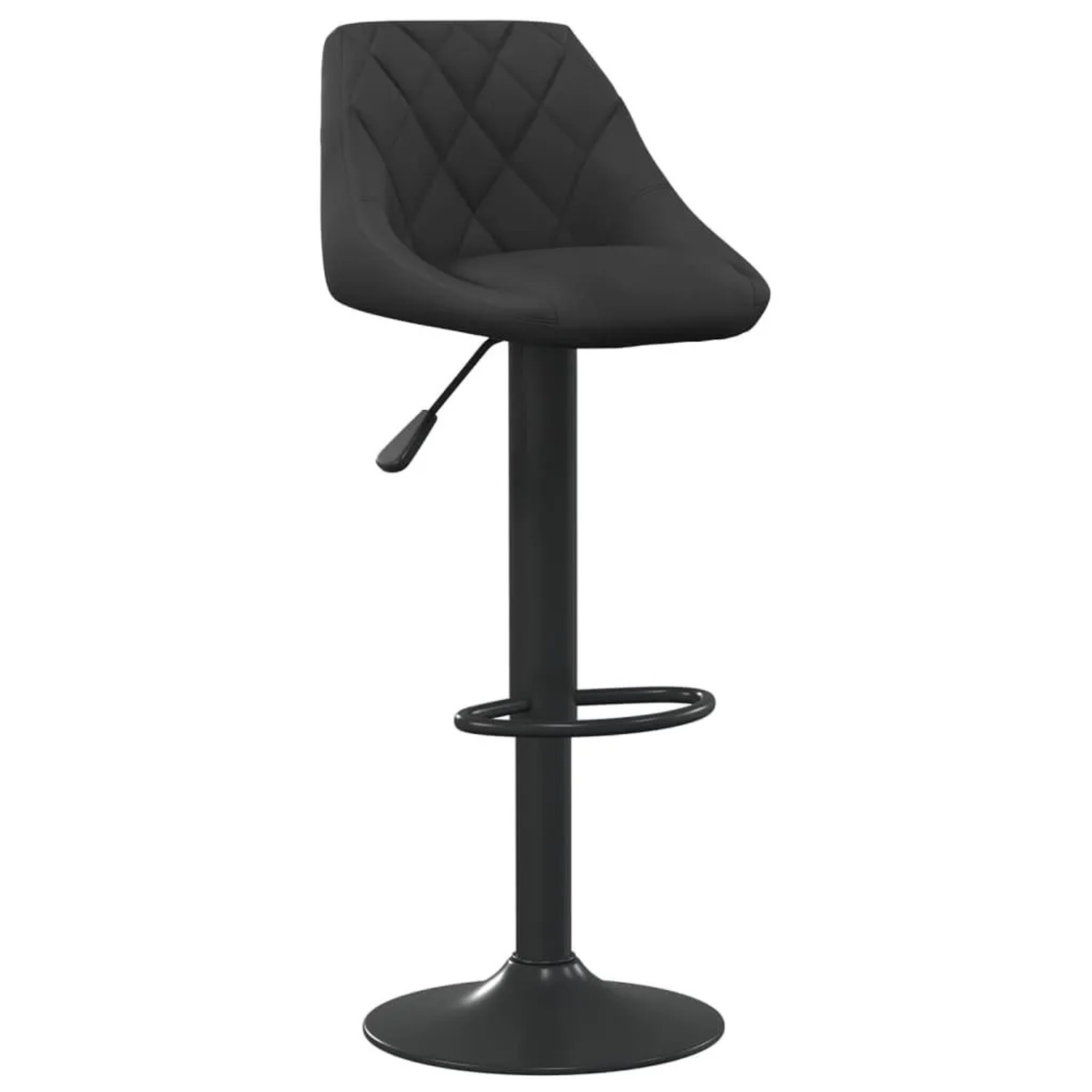 vidaXL Barhocker Schwarz Samt 335335