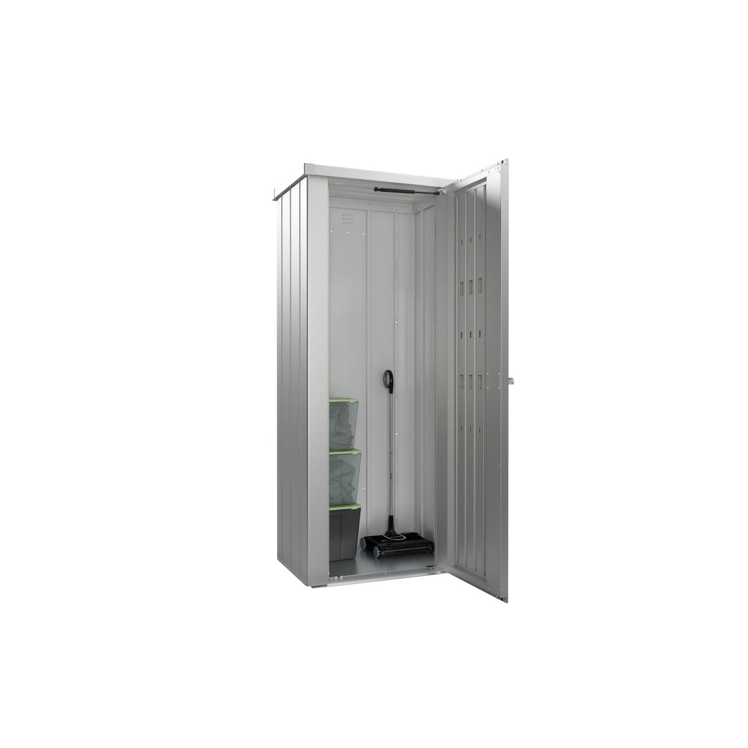 Biohort Terrassenschrank Julia, Gr. L, Silber-Metallic