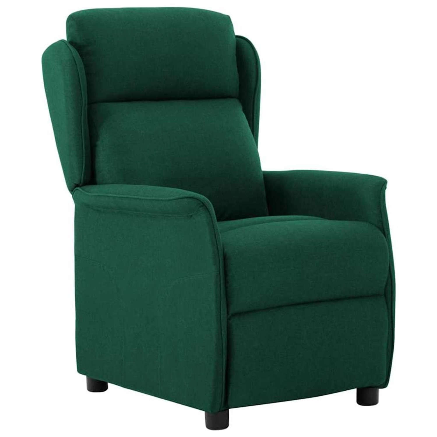 vidaXL Relaxsessel Dunkelgrün 67,5 x 93,5 x 101,5 cm Stoff 340158 günstig online kaufen