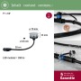 Paulmann LED-Bodeneinbauleuchte Plug & Shine RGBW, 2W, IP67. Außenbeleuchtung für Garten & Terrasse.