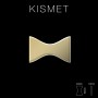 Goldene ALLOY Mosaikfliese Kismet im Hochglanz-Design, gefertigt aus Titan.