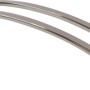 Möbelgriff 2113, silber-transparent, aus Metall, Lochabstand 128 mm.