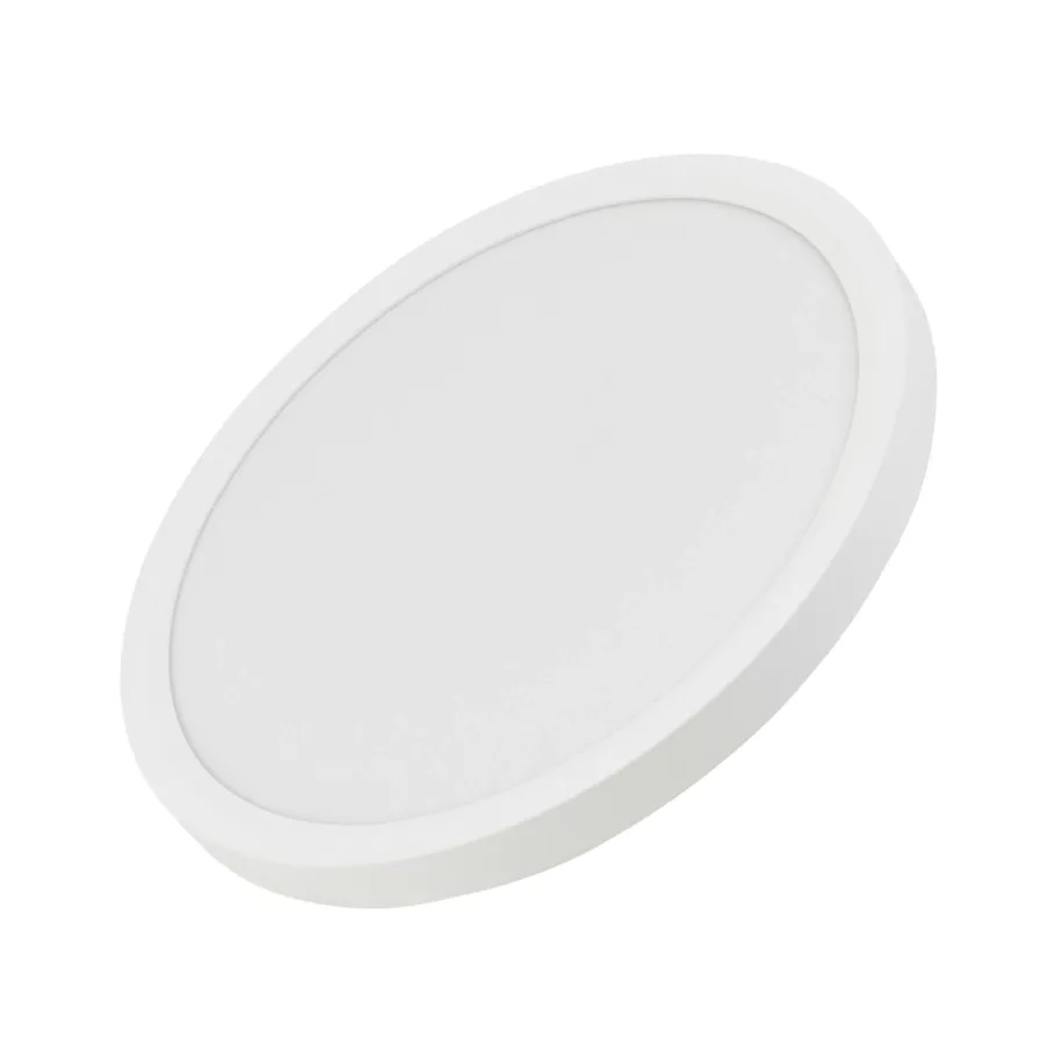 LUXULA LED Panel Rund 30cm 22W 3000-6500K Warm- Neutral- Kaltweiß Deckenleuchte Weiß CCT Slim Design IP20 2200lm