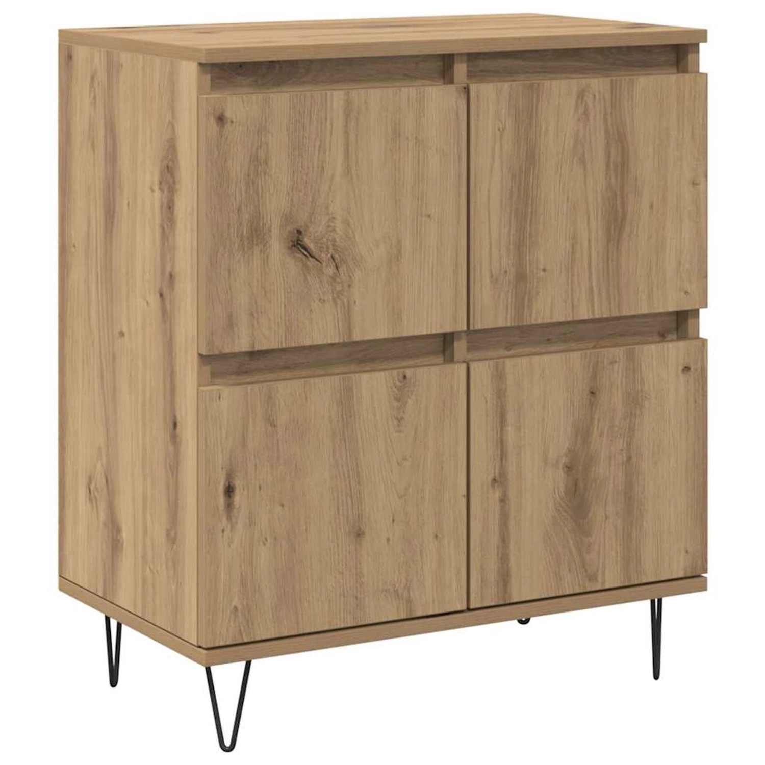 vidaXL Sideboard Braun 60 x 35 x 70 cm Holzwerkstoff 879496 günstig online kaufen