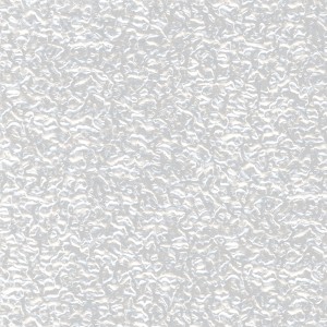 Naturfarbenes Strukturblech aus Aluminium mit Rauputz-Prägung, 300x1000x1 mm.