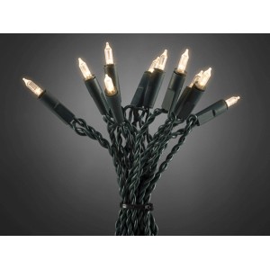 Konstsmide Mini LED Lichterkette mit 50 warmweißen LEDs für den Innenbereich.