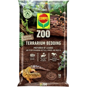 Compo Zoo Terrarien-Substrat für kleine und große Tiere 10 l
