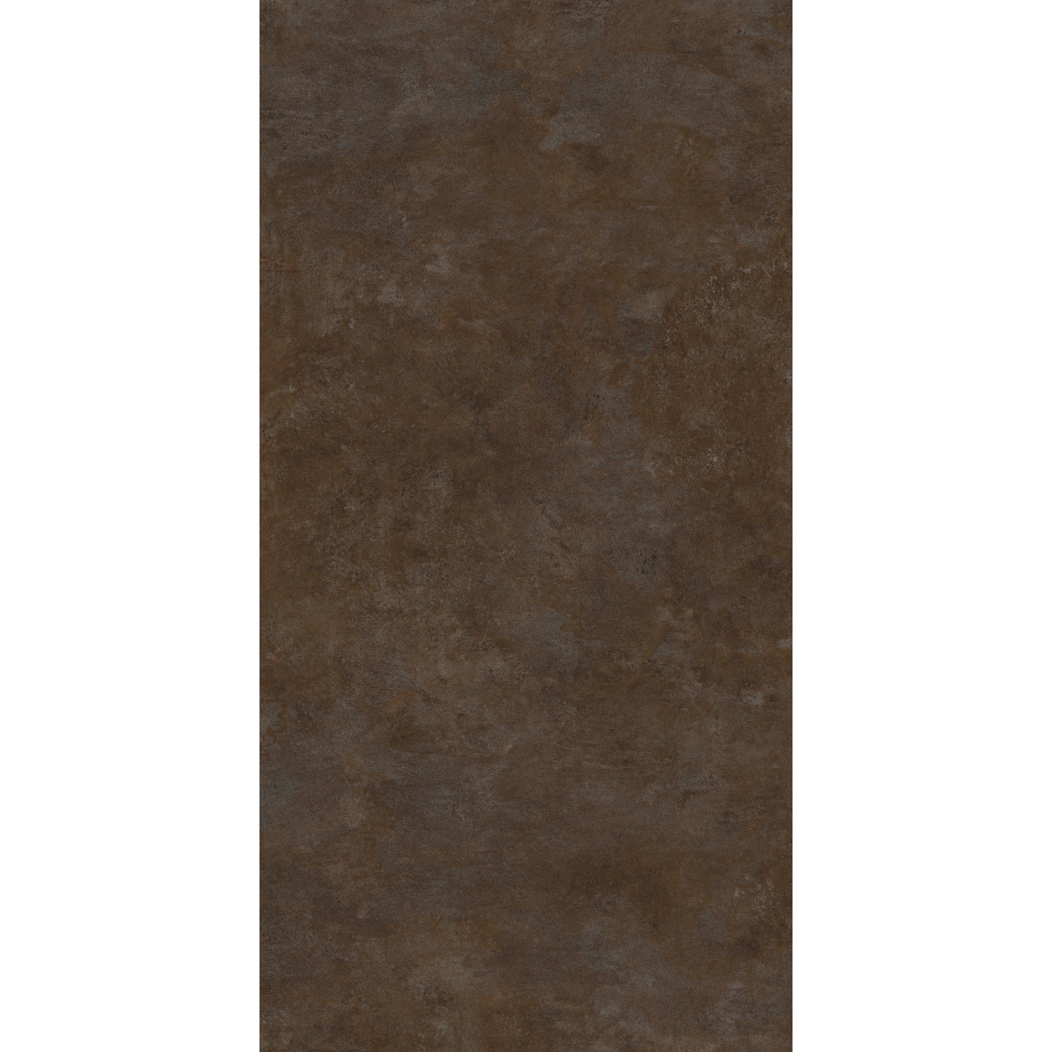 Bodenfliese Feinsteinzeug Kupfer, matt glasiert, 60x120 cm. Robuste Fliese für Innen- und Außenbereich.