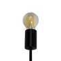 Moderne Lucande Stehlampe Kestralia, weißes Glas, 1-flammig, E27 für Wohnzimmer