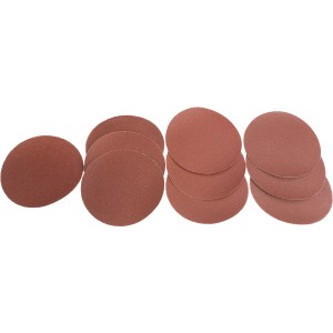 Holzmann Klettschleifteller-Set, 10-teilig, für Band-Tellerschleifer BT46.