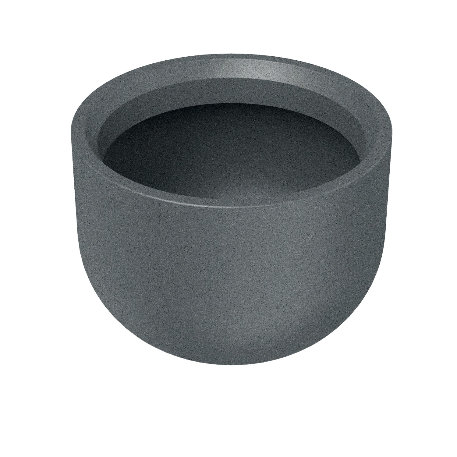 Prosperplast Blumentopf Molta Ø 48 cm x 35 cm Granit