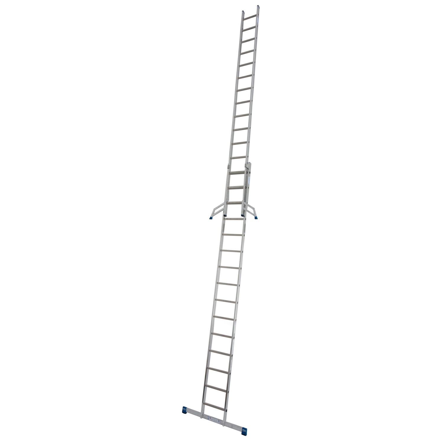 Krause Schiebeleiter Stabilo 2-teilig 2 x 15 Sprossen 7,45 x 1,13 x 2 m günstig online kaufen