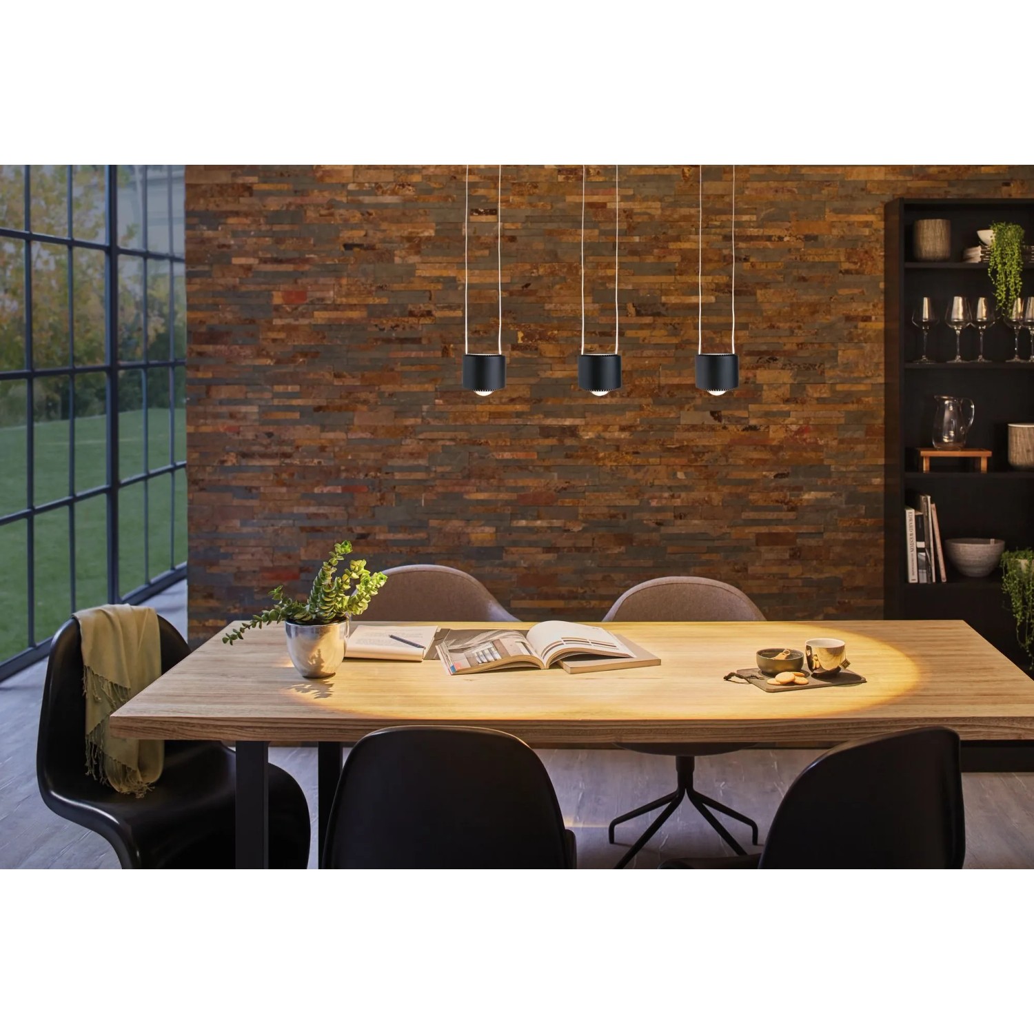 Paulmann URail LED Pendel Aldan 1-flammig 1x8,5W Schwarz matt dimmbar_6