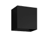 Schwarze Philips Hue Resonate LED-Außenwandleuchte für stimmungsvolle Beleuchtung.