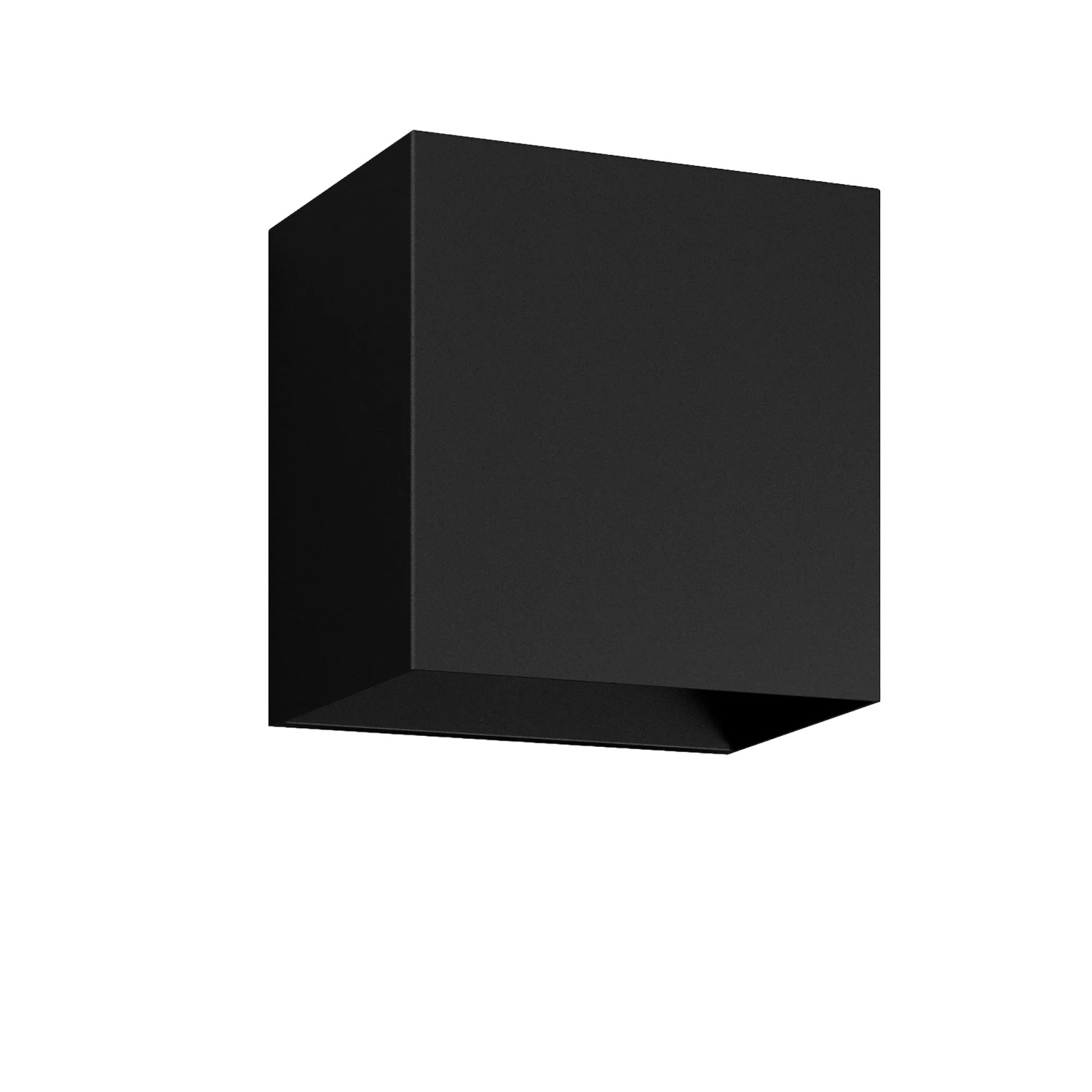 Schwarze Philips Hue Resonate LED-Außenwandleuchte für stimmungsvolle Beleuchtung.