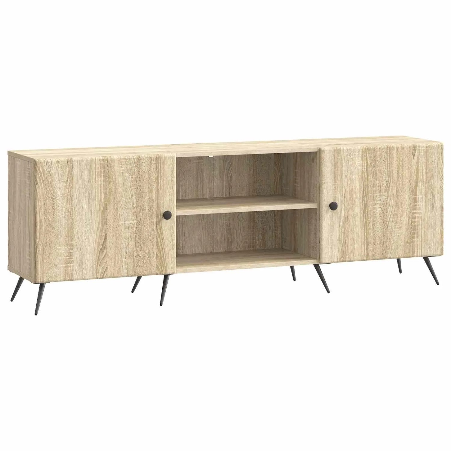 vidaXL TV-Schränk Sonoma-Eiche 150 x 31 x 50 cm Holzwerkstoff 895607