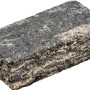 Diephaus Mauerstein Maximo Brista, weiß-schwarz, 42x21x12,5 cm, für Mauern und Einfassungen.