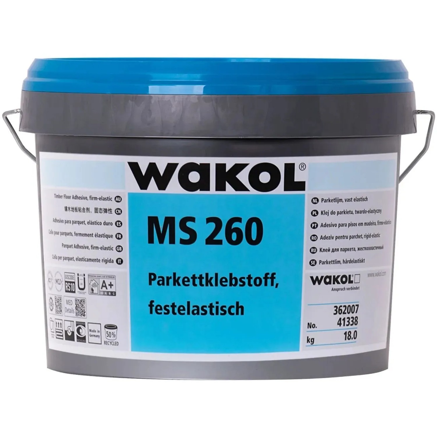 Wakol Ms 260 Parkettklebstoff Festelastisch 18 kg