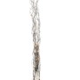 Lex LED Lichterzweige 80 LED´s Dekozweige Leuchtzweige Rute 120 cm Silber Warmweiss