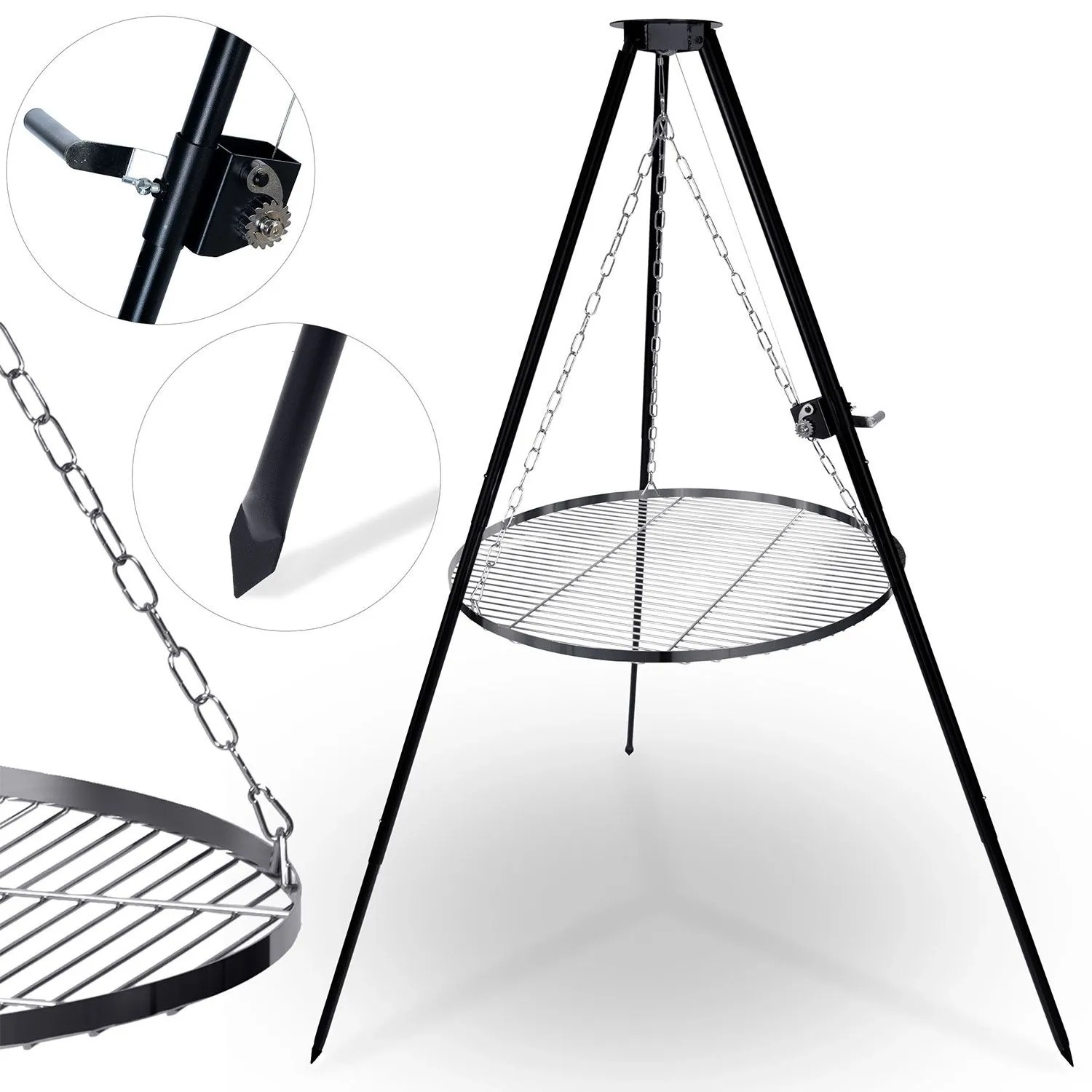 Berdsen Bd 884 Dreibein Kaminrost 80 Cm