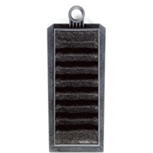 Eheim Aktivkohle-Filterkartusche für Aquarien, 2 Stück, mit Filterschwamm zur Schadstoffentfernung.