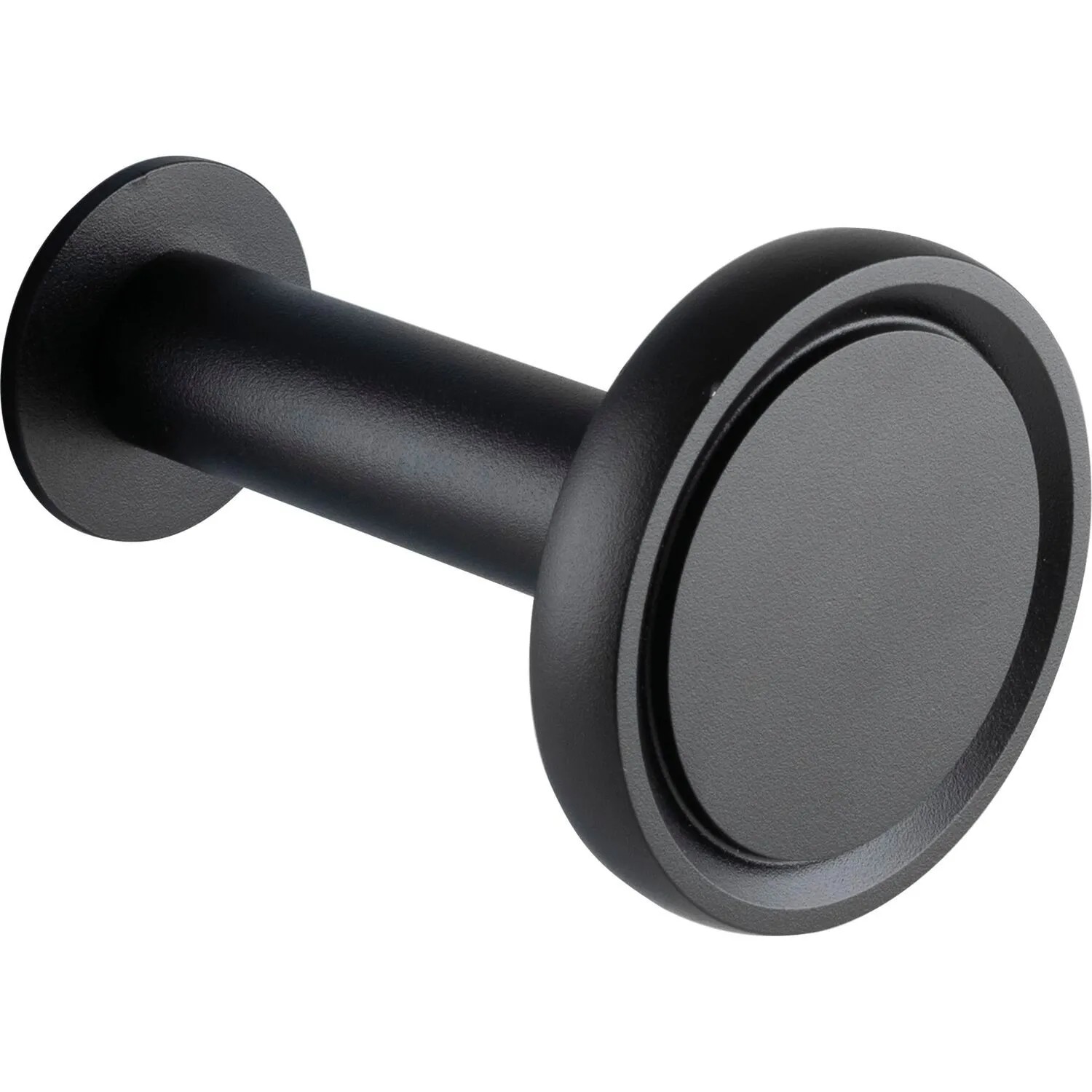 Simausrom Mantelhaken Palos Tiefe 116 mm Aluminium Schwarz