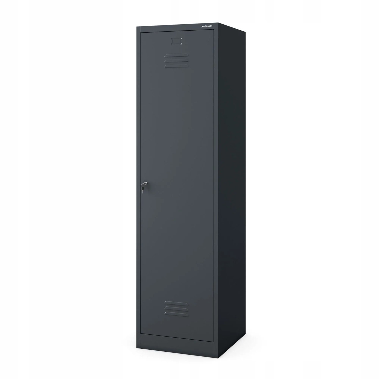 Jan Nowak Besenschrank Haushaltsschrank AGNES 185 x 50 x 50 cm Anthrazit