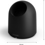 Schwarzer Philips Hue Secure Standfuß (88x70mm) für Kameraüberwachung.
