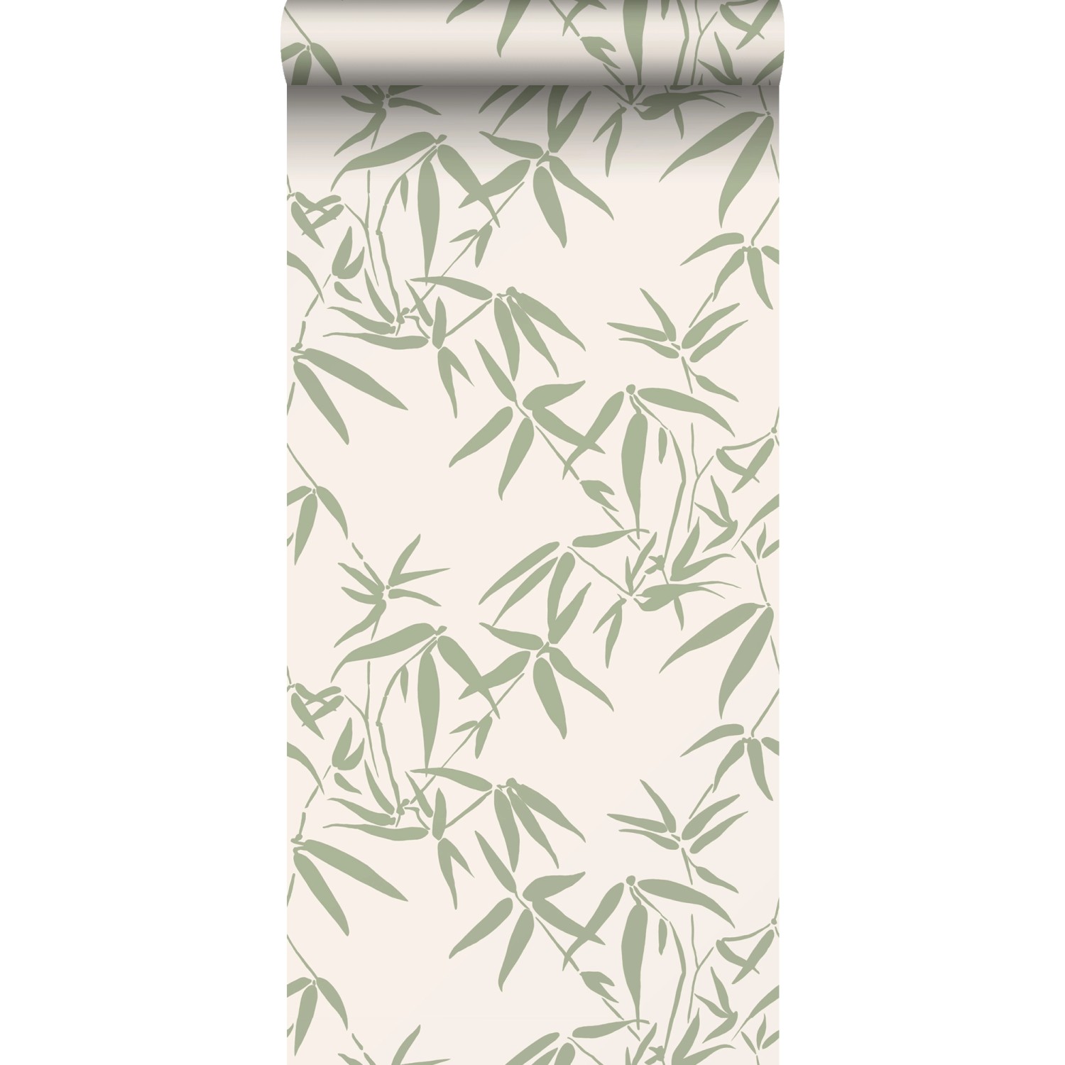 Sanders & Sanders Tapete Blätter Grün 50 x 900 cm günstig online kaufen