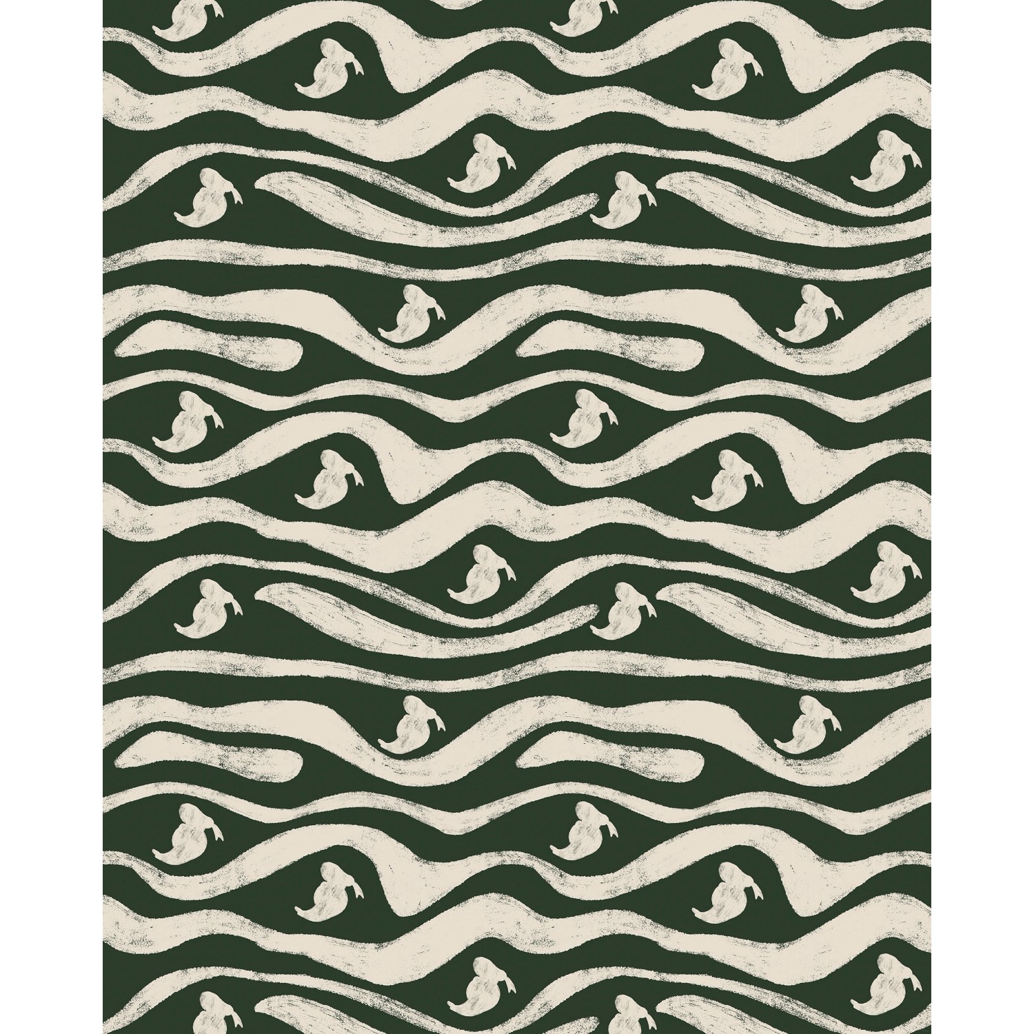 Komar Vlies Fototapete Disney Donald Duck Green Waves Rosa-Grün günstig online kaufen