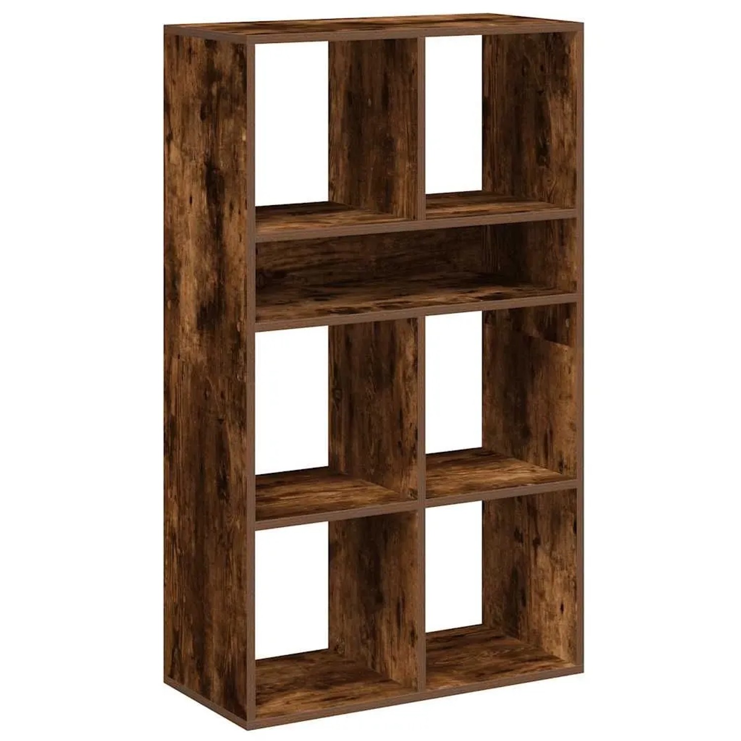 vidaXL Bücherregal Räuchereiche 66x31x112 cm Holzwerkstoff 860305 günstig online kaufen