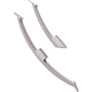 Kabelklemmbügel für bis zu 8 Kabel, 100er Packung zur Befestigung von Leitungen.