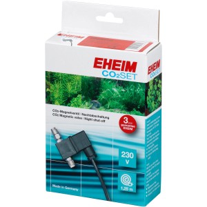 Eheim CO2-Magnetventil 230V im Karton für Aquarien, zur Steuerung der CO2-Zufuhr.