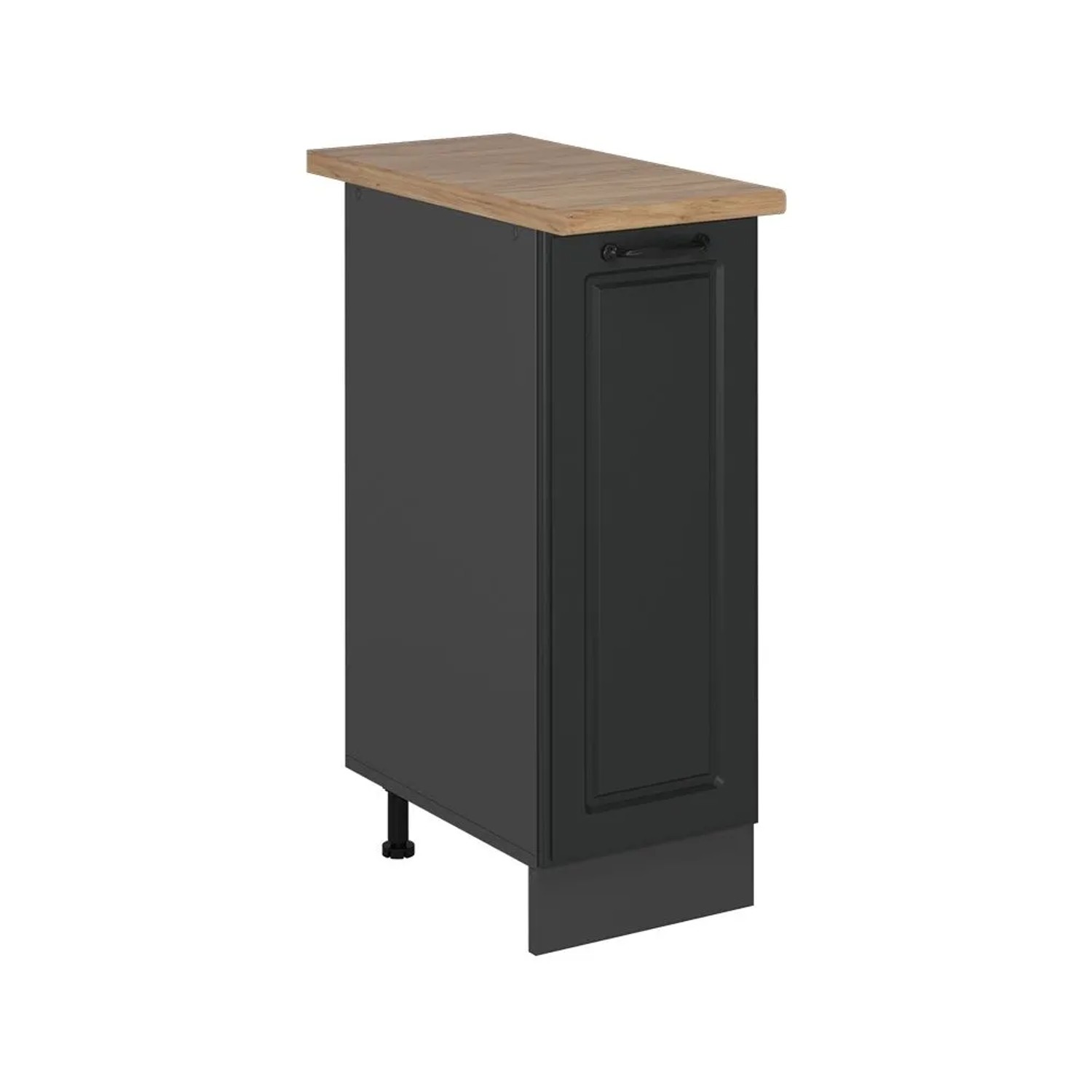 Vicco Apothekerschrank R-Line Anthrazit Landhaus 30 x 82 AP Eiche Art Nr 53988
