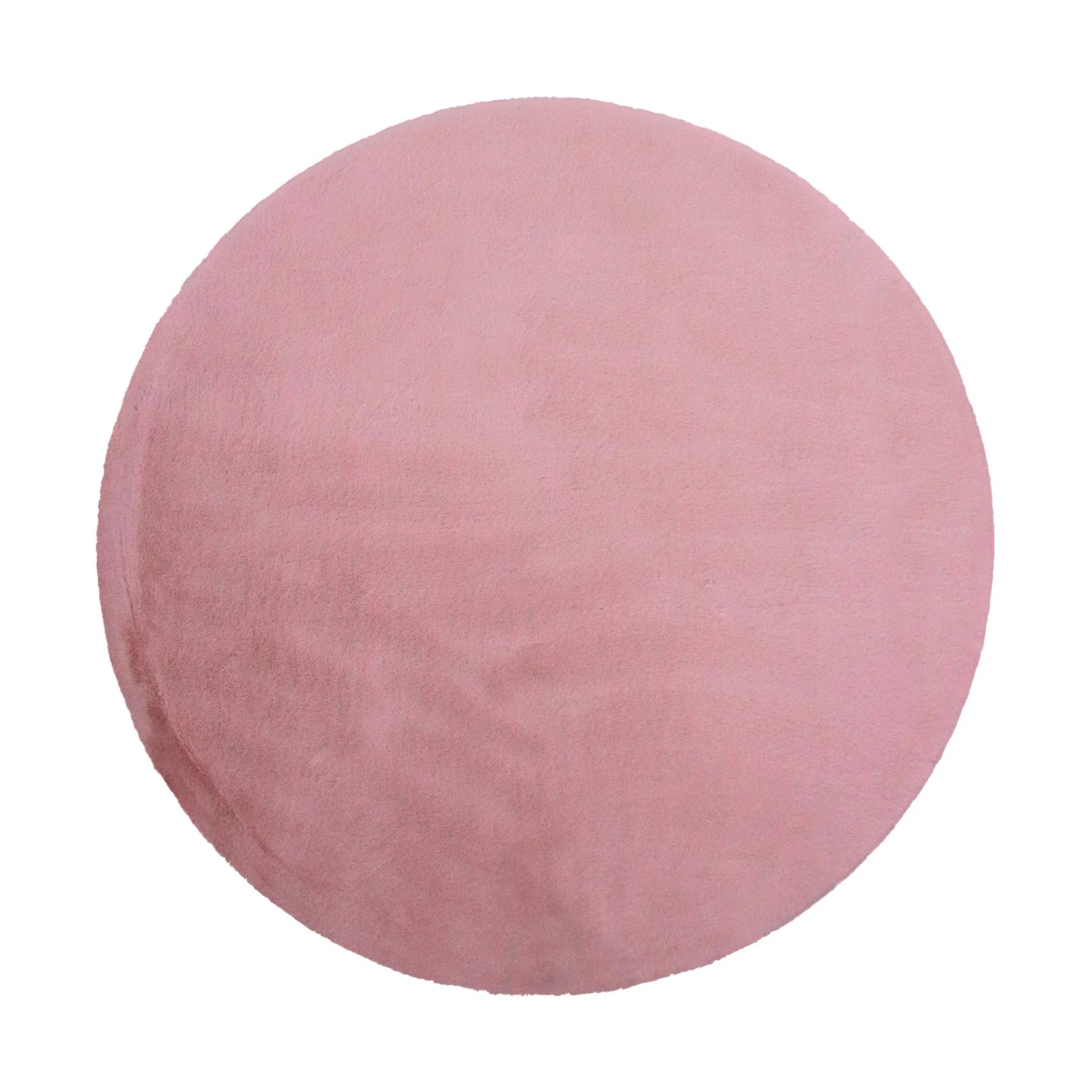 Mömax Kunstfell Caroline 5 Altrosa  Ø ca. 120cm