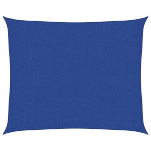 vidaXL Sonnensegel 160 g/m² Blau 2,5x3 m HDPE 311507