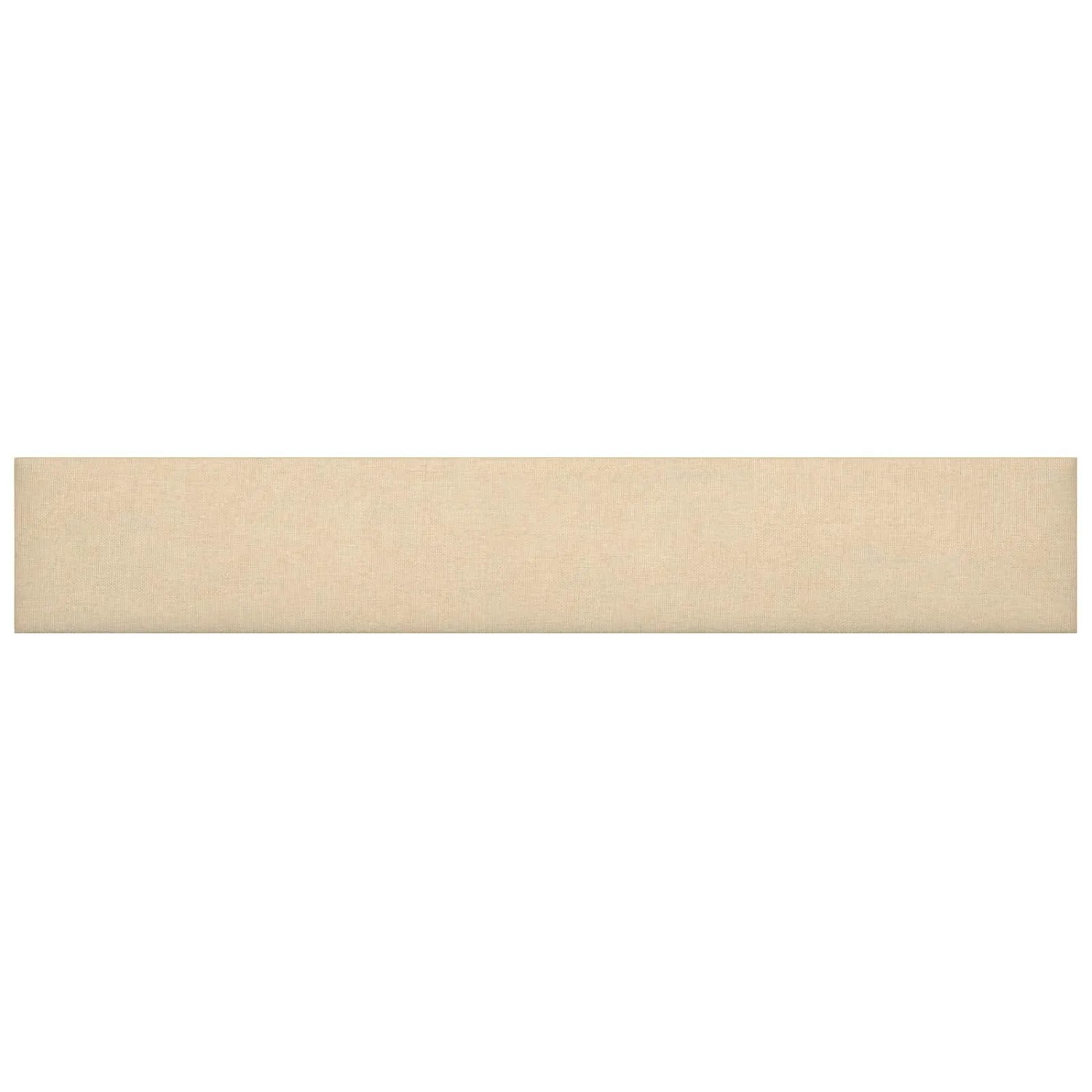 vidaXL Wandkopfteilen 12 Stk Creme 90 x 15 cm Stoff 4008357