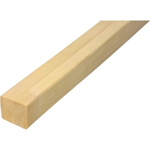 Rettenmeier Möbelstollen aus Fichte/Tanne, 250cm, unbehandelt, für Möbel- und Regalbau.